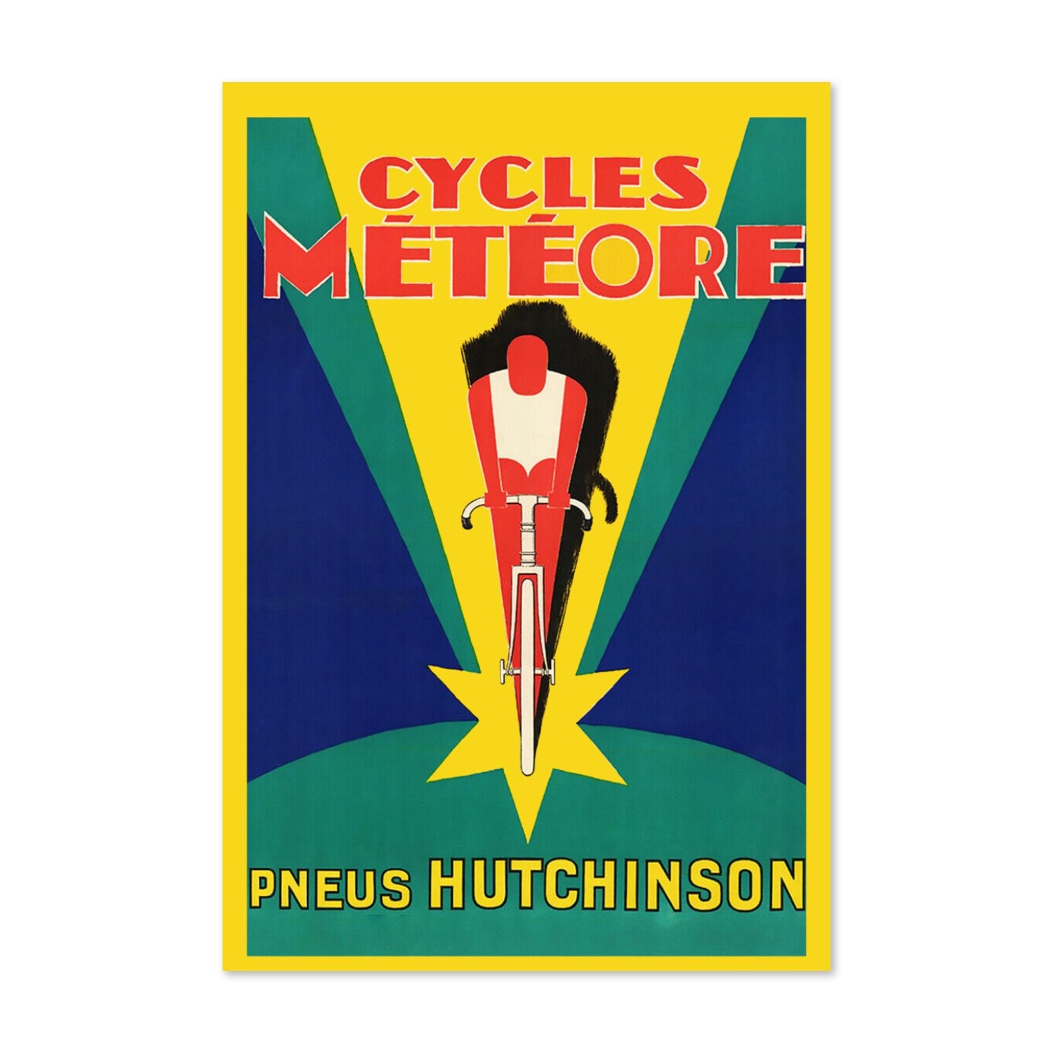 Cycles Meteore Hutchinson poster print